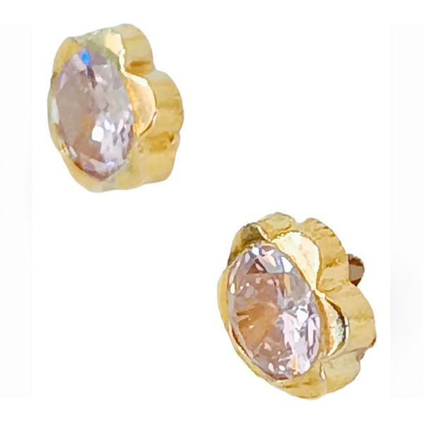 Pendientes Flor Oro 18KT